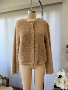 ZARA Soft Knit Sweater – Neutral Beige | Effortless Chic | Size L
